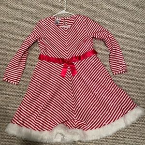 Bonnie Jean peppermint sequin dress size 20 1/2 - Christmas in July sale